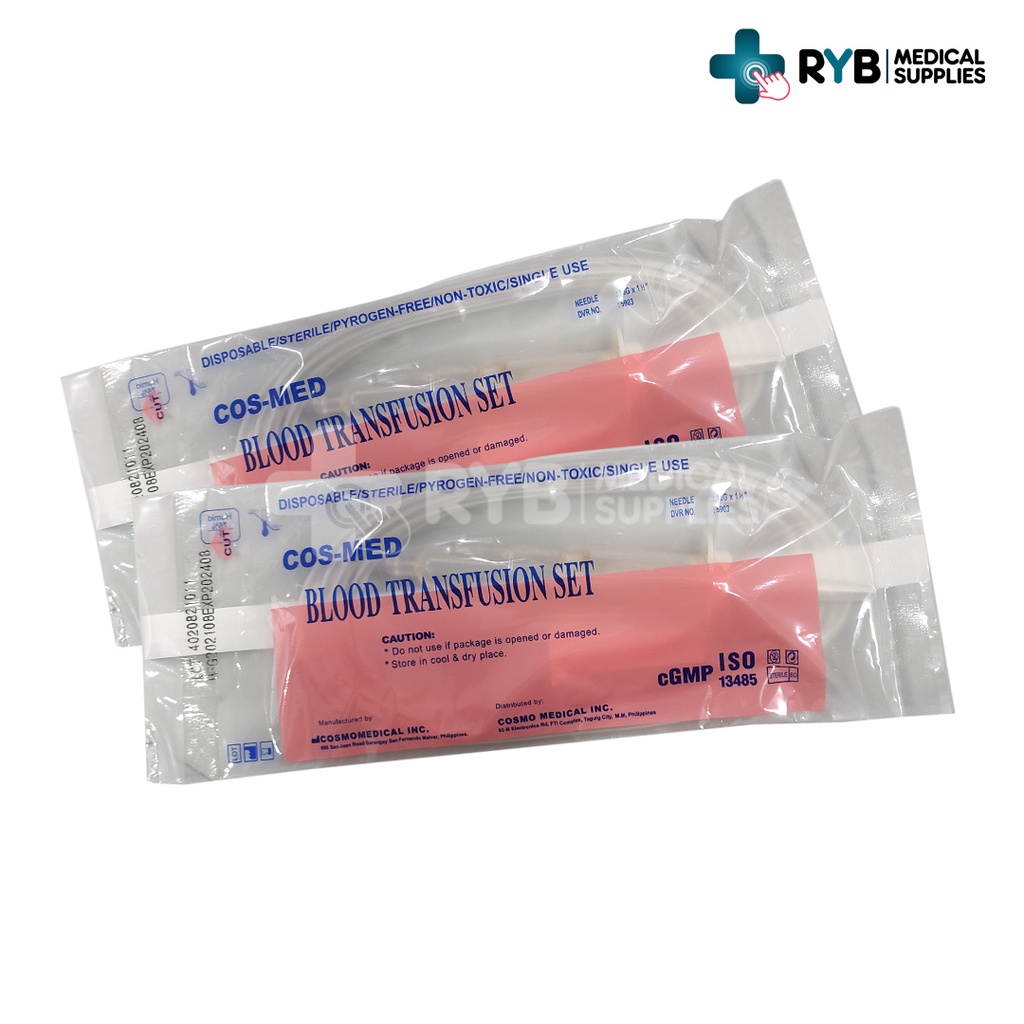 Blood Transfusion Set / BT Set (Sold Per Piece) | Shopee Philippines