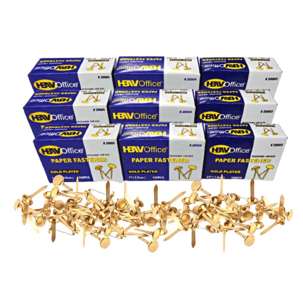 HBW OFFICE ROUND HEAD FASTENER Shopee Philippines