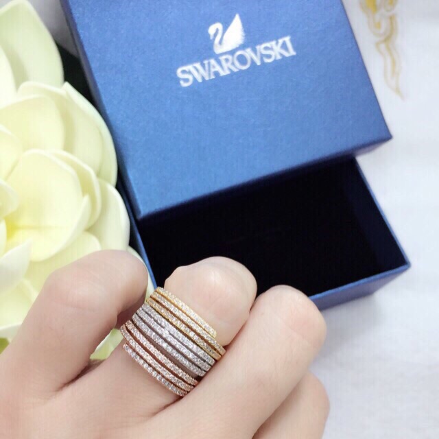 Swarovski creativity coiled on sale ring