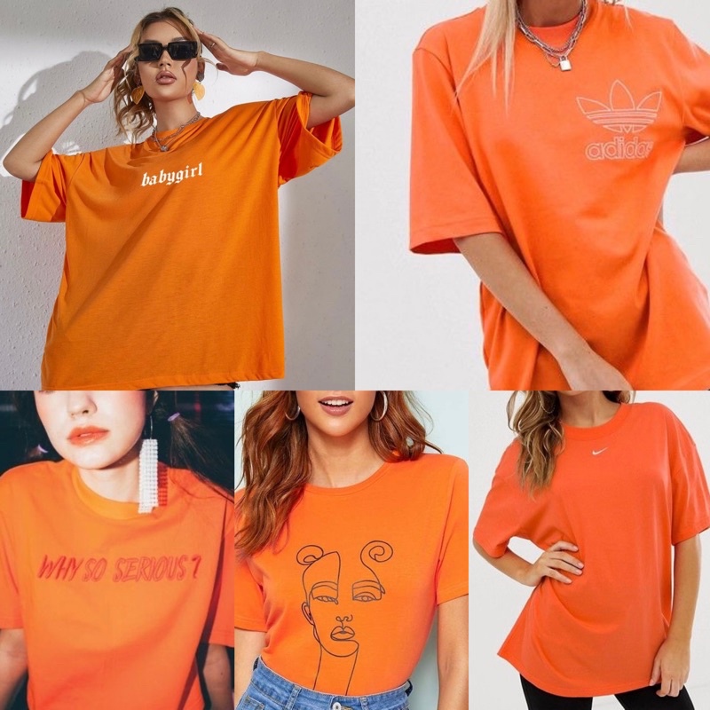 Faszinierend Orangene T Shirts Fotos