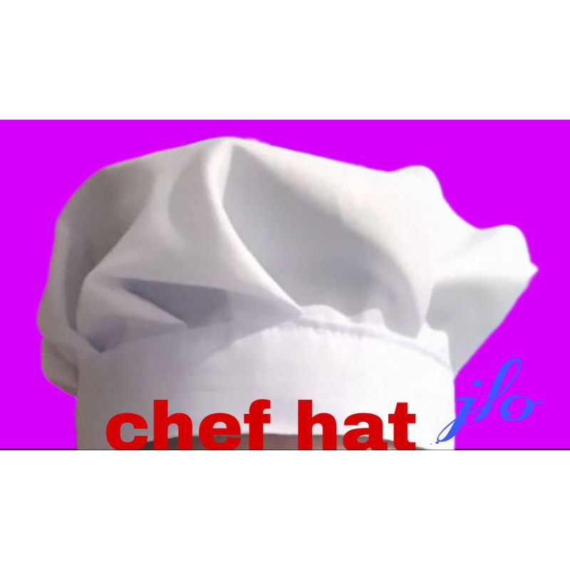 chef cap adjustable white | Shopee Philippines