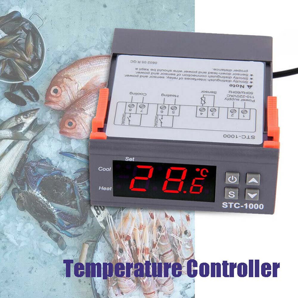 BoutiqueElectronic Digital Display Temperature Controller Aquarium