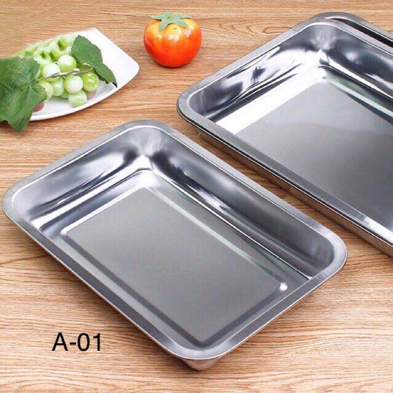 Food Warmer /Tray /Plate Multi purpose Stainless Steel Serving 1 piece