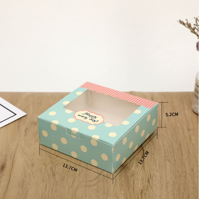 Eggyolk Box S/M/L cupcakes boxes Wedding/Birthday home party pastry