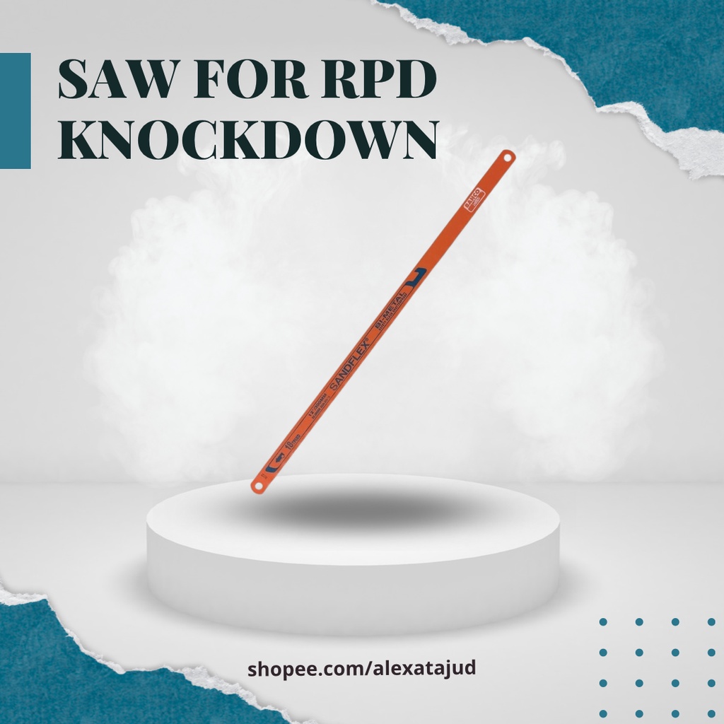 Saw for Knockdown of RPD 6inches | Shopee Philippines