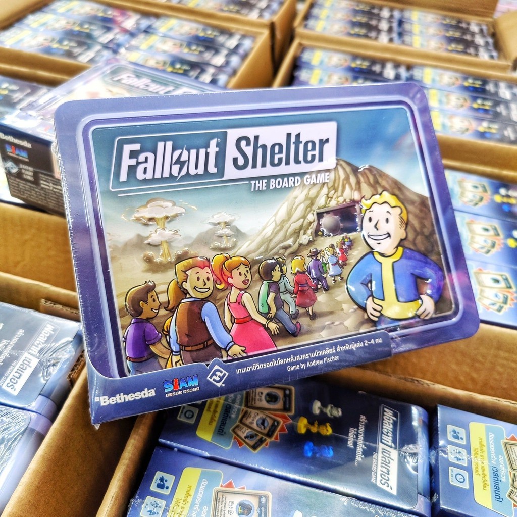 Fallout Shelter Sheller Board Game (Thai) [A1/G (35)] | Shopee Philippines