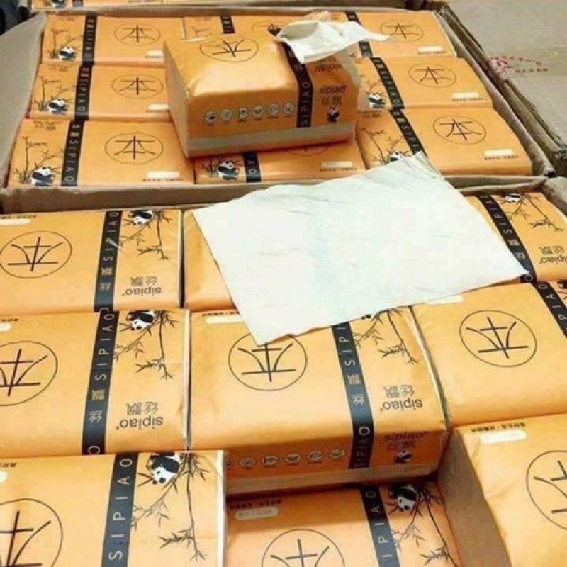 Odd 1 pack of super tough, soft panda tissue paper (Vietnamese product ...