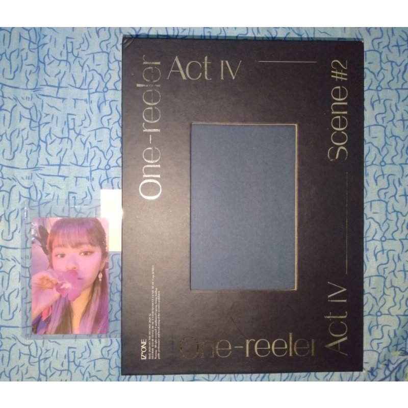 IZ*ONE ONE REELER ACT IV UNSEALED ALBUM | Shopee Philippines