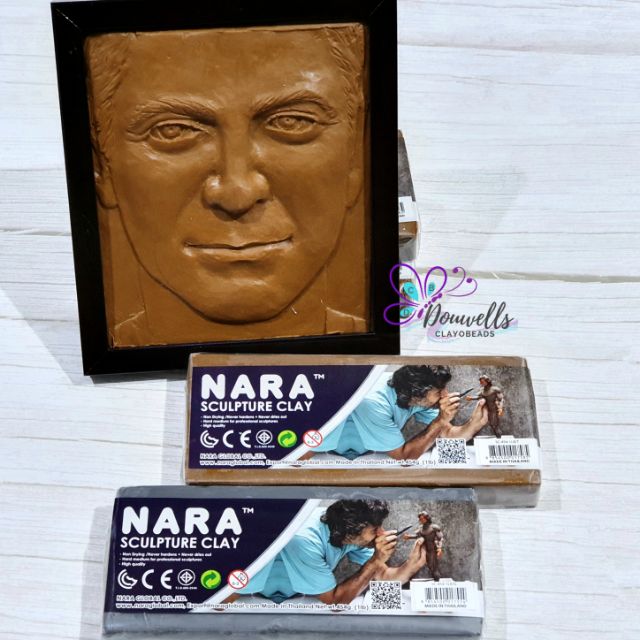 NARA Professional Sculpture Clay Modelling Clay Oil Based 1Lb 454 grams ...