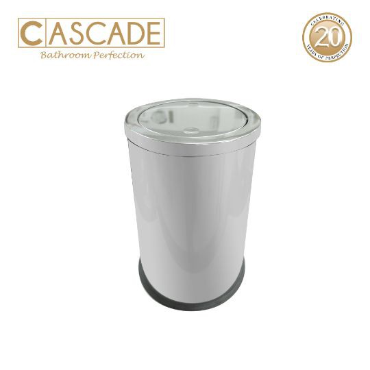 Cascade 12L Dustbin With Swing Cover | Shopee Philippines