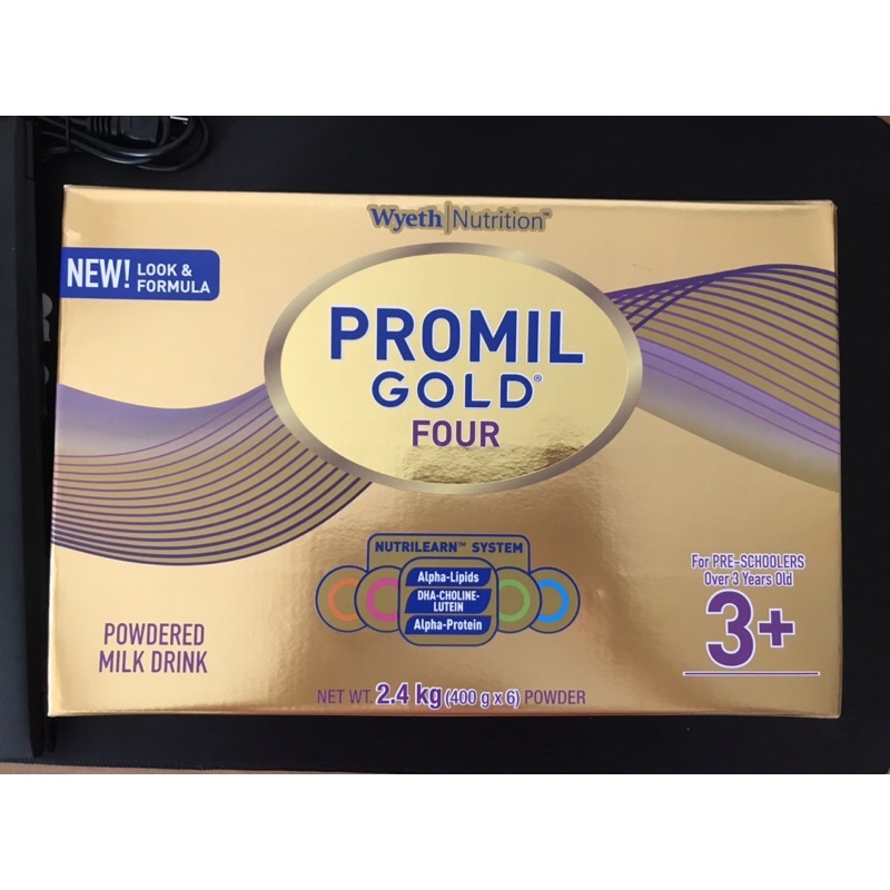 Promil Gold 4 Powdered Milk 2.4kg NEW LOOK NEW PACKAGING (Expiry date