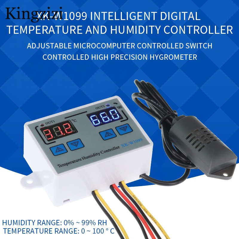 Digital Thermostat Humidistat Egg Incubator Temperature Humidity