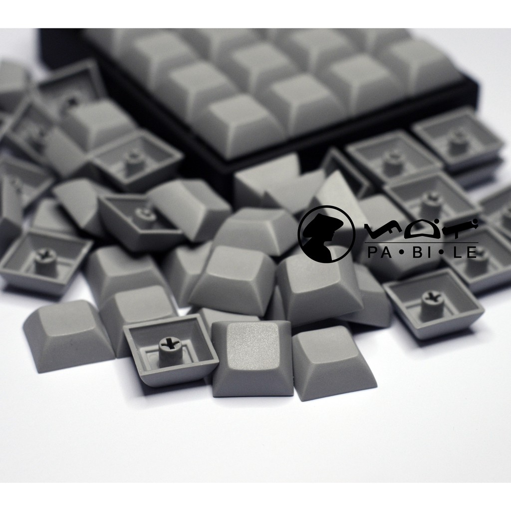 Pabile 10x DSA Uniform Profile Blank Keycaps for MX Mechanical Keyboard ...