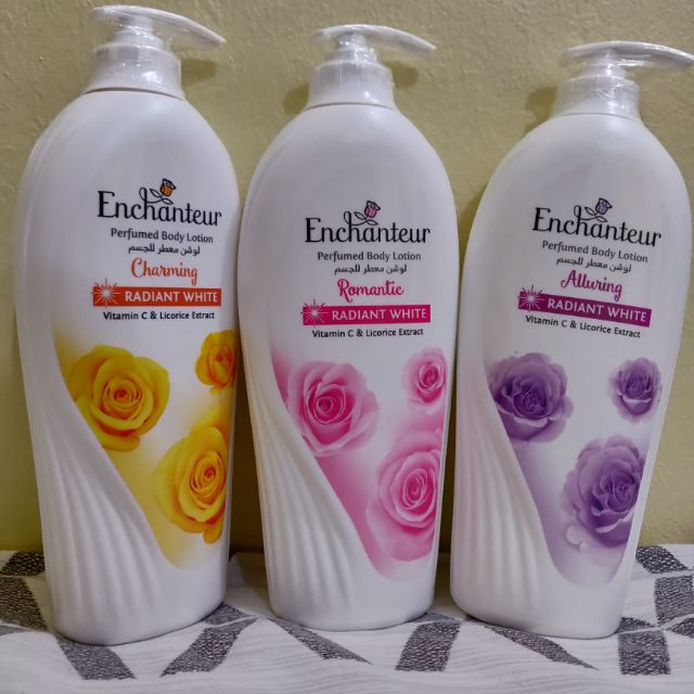 COD Authentic Enchanteur Body Lotion (Whitening) Shopee Philippines
