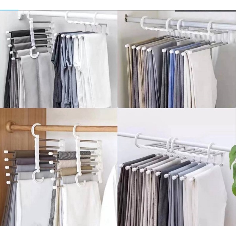 KOMPLEMENT Pull-out multi-use hanger, white, 227/8 - IKEA