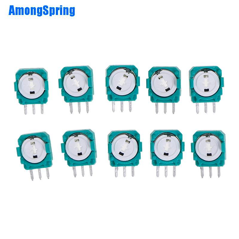 [AmongSpring] 10Pc 3D Analog Joystick Potentiometer 3 Pin Sensor Module