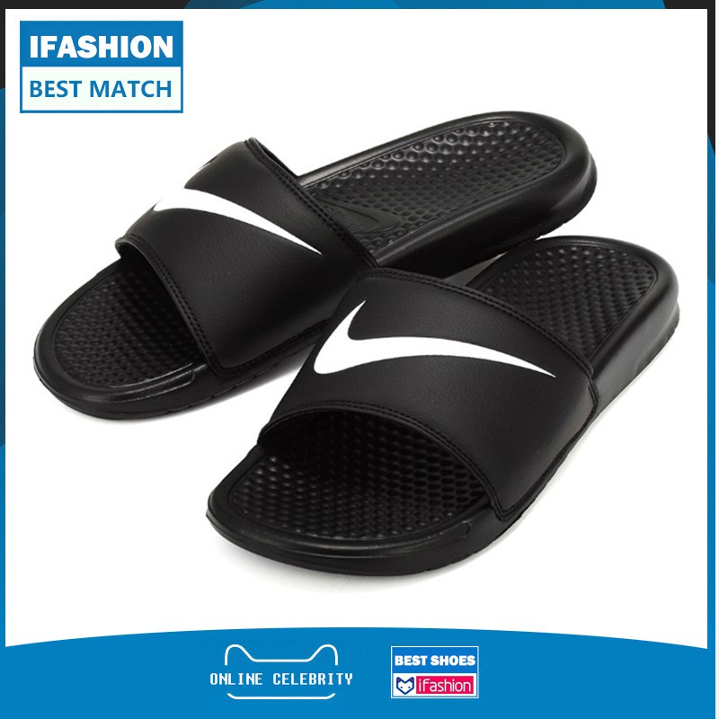 HIKA Nike slippers for men women flat summer sandals cod #1950 | Shopee ...