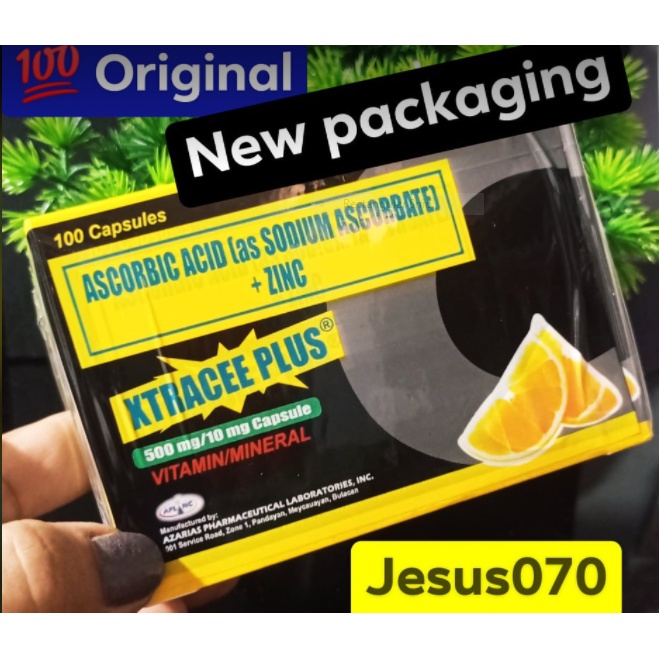 XTRACEE PLUS 1.2k sold SODIUM ASCORBATE + ZINC SULFATE 562mg/Caps