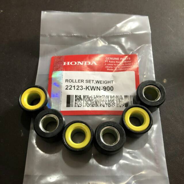 Flyball Roller Weight in Pulley 15g or 17g for Honda Click 125 150 125i 150i v1 v2 Shopee Philippines