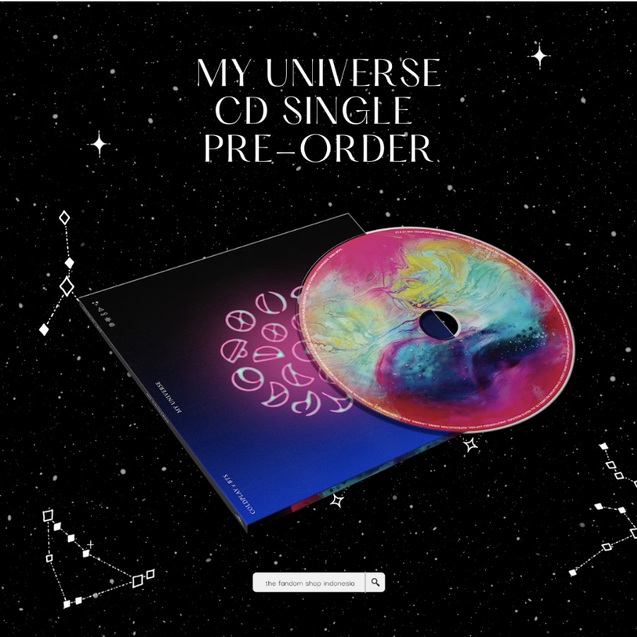 Coldplay x BTS OFFICIAL Single CD | Shopee Philippines