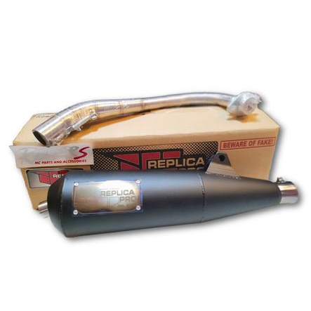 REPLICA PRO FOR MIO SOULTY/NOUVO CONICAL BLACK PIPE SILENT KILLER ...