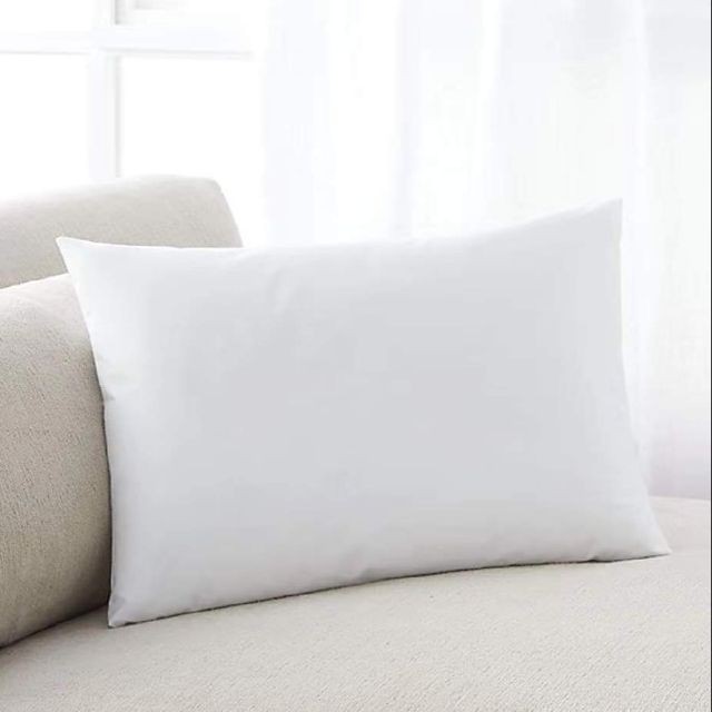 White store rectangular pillow