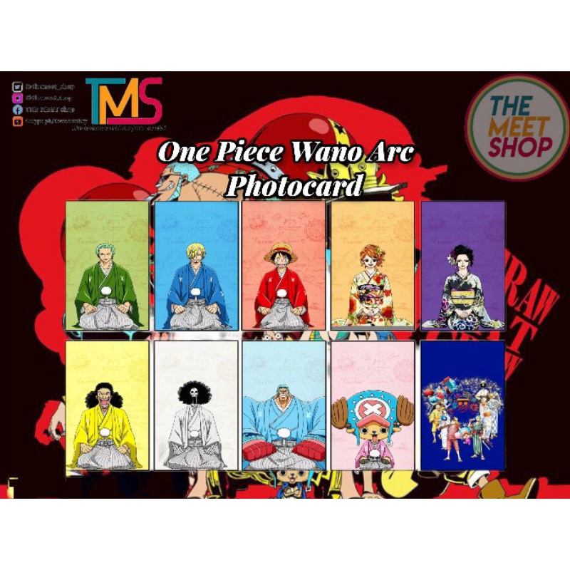 One Piece Wano Arc Photocard Edition Shopee Philippines