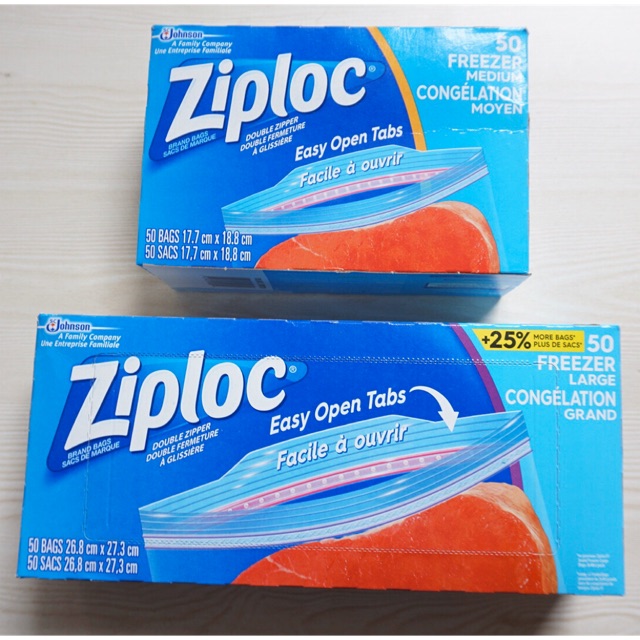 Ziploc®, Freezer Bags Medium, Ziploc® brand