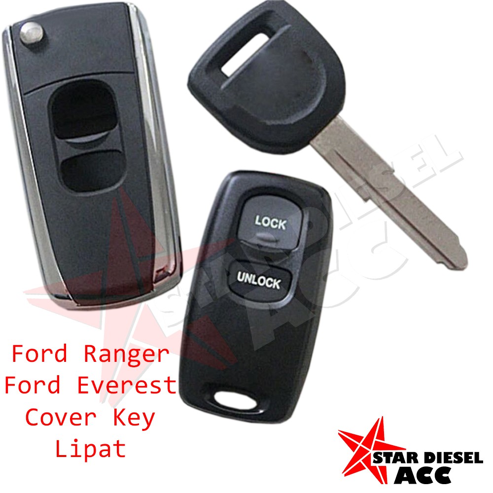 FORD RANGER FORD EVEREST MAZDA BT50 FOLDING KEY COVER | Shopee Philippines