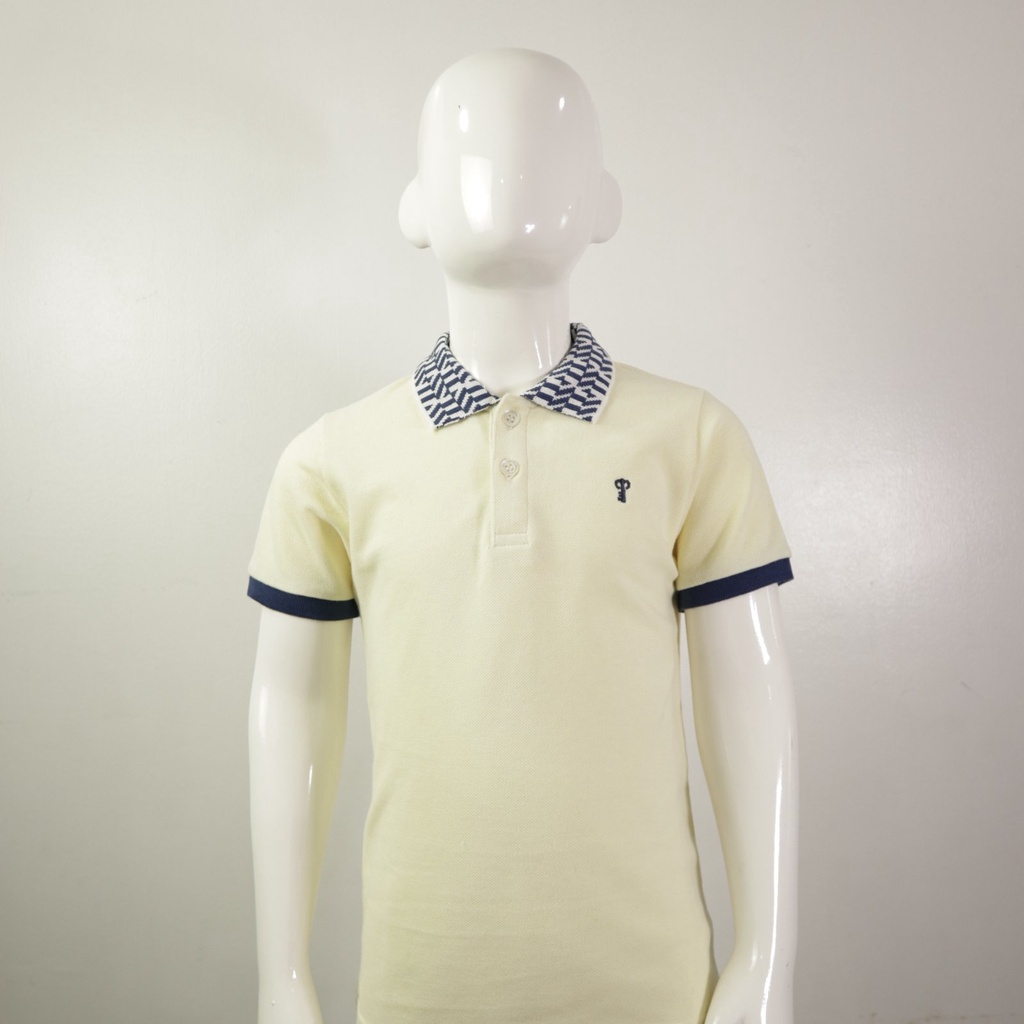 Kids yellow outlet polo shirt