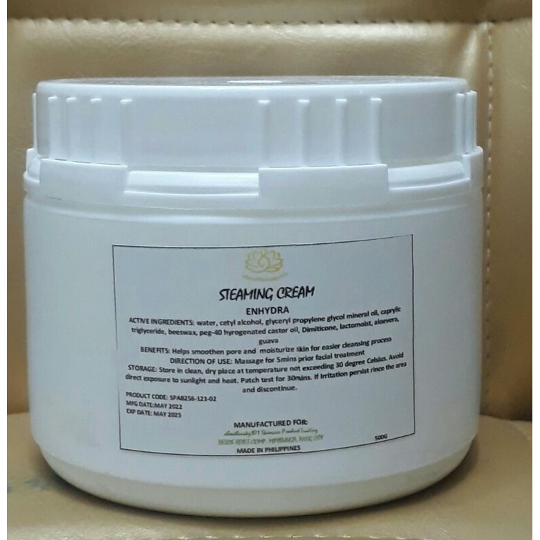Steaming Cream 500 Grams | Shopee Philippines