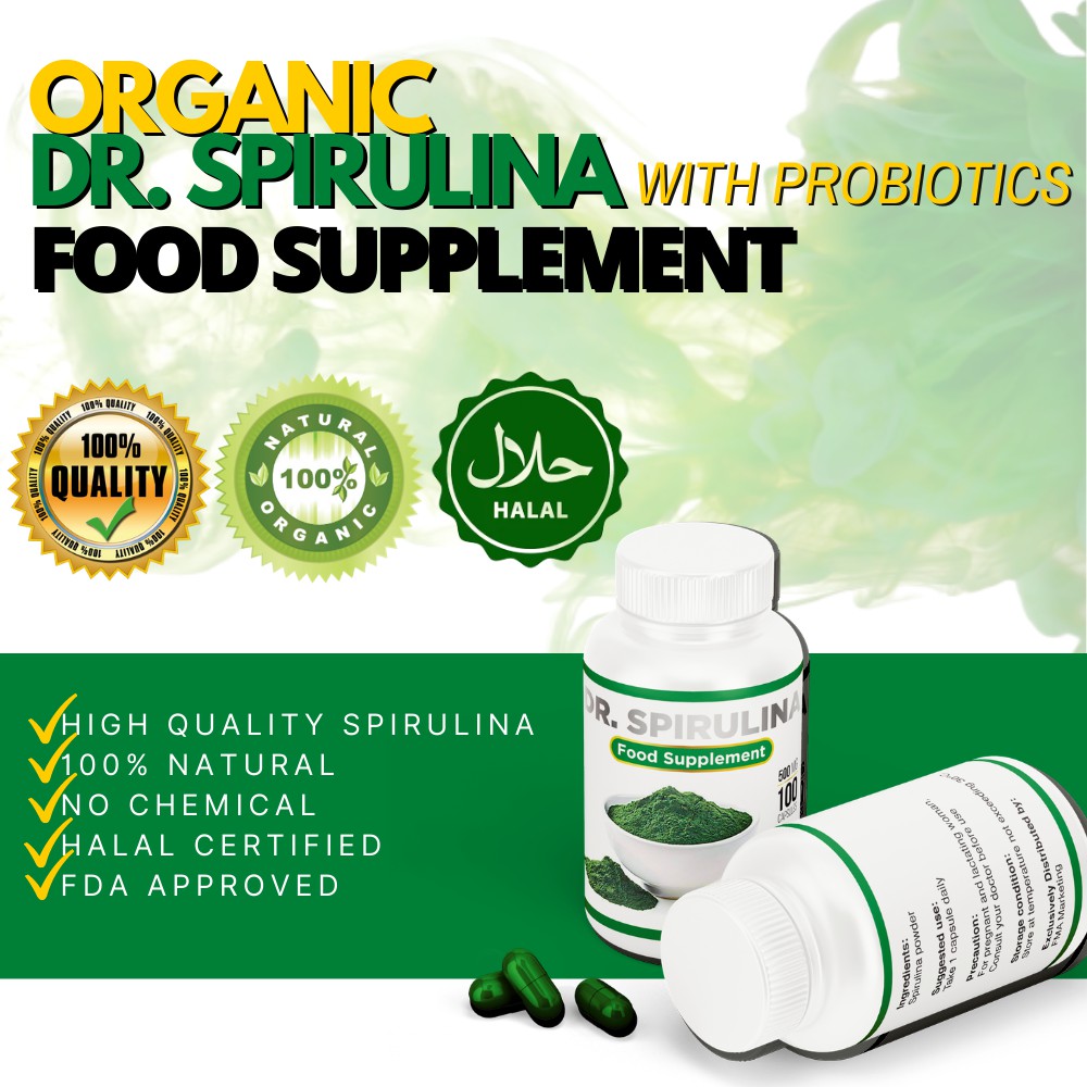 Doctor Spirulina With Probiotics All Natural For Almoranas Hypertension