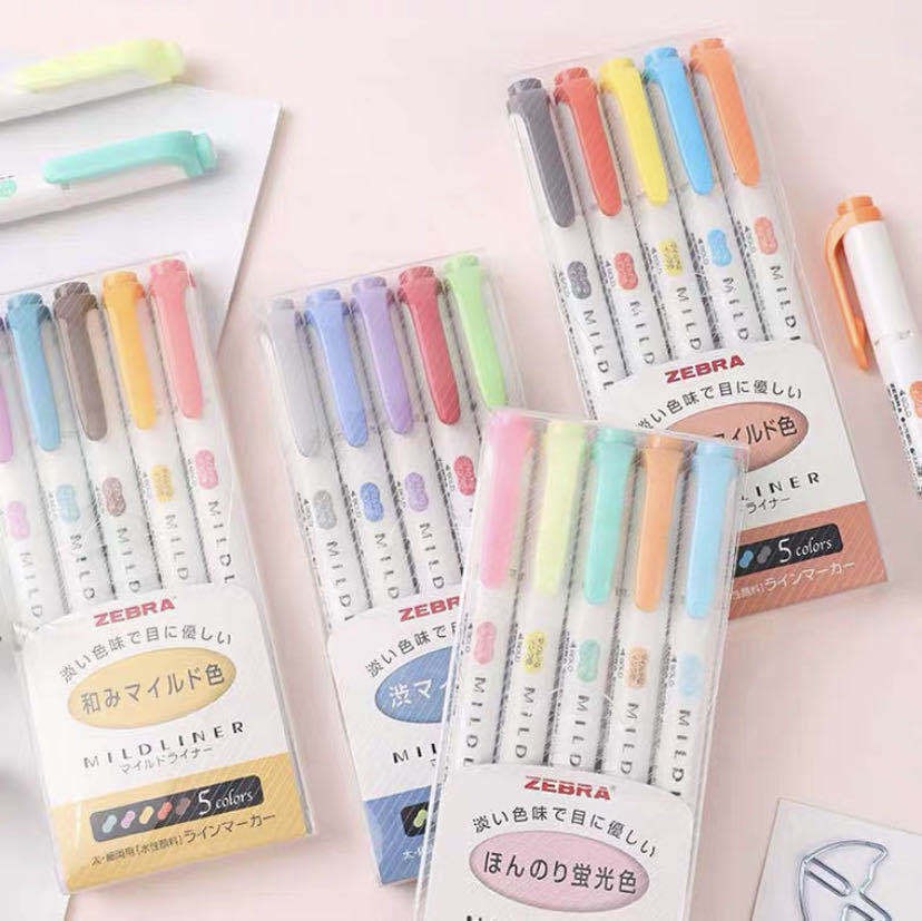 Pastel Highlighter Double End Bible Highlighters And Pens No Bleed