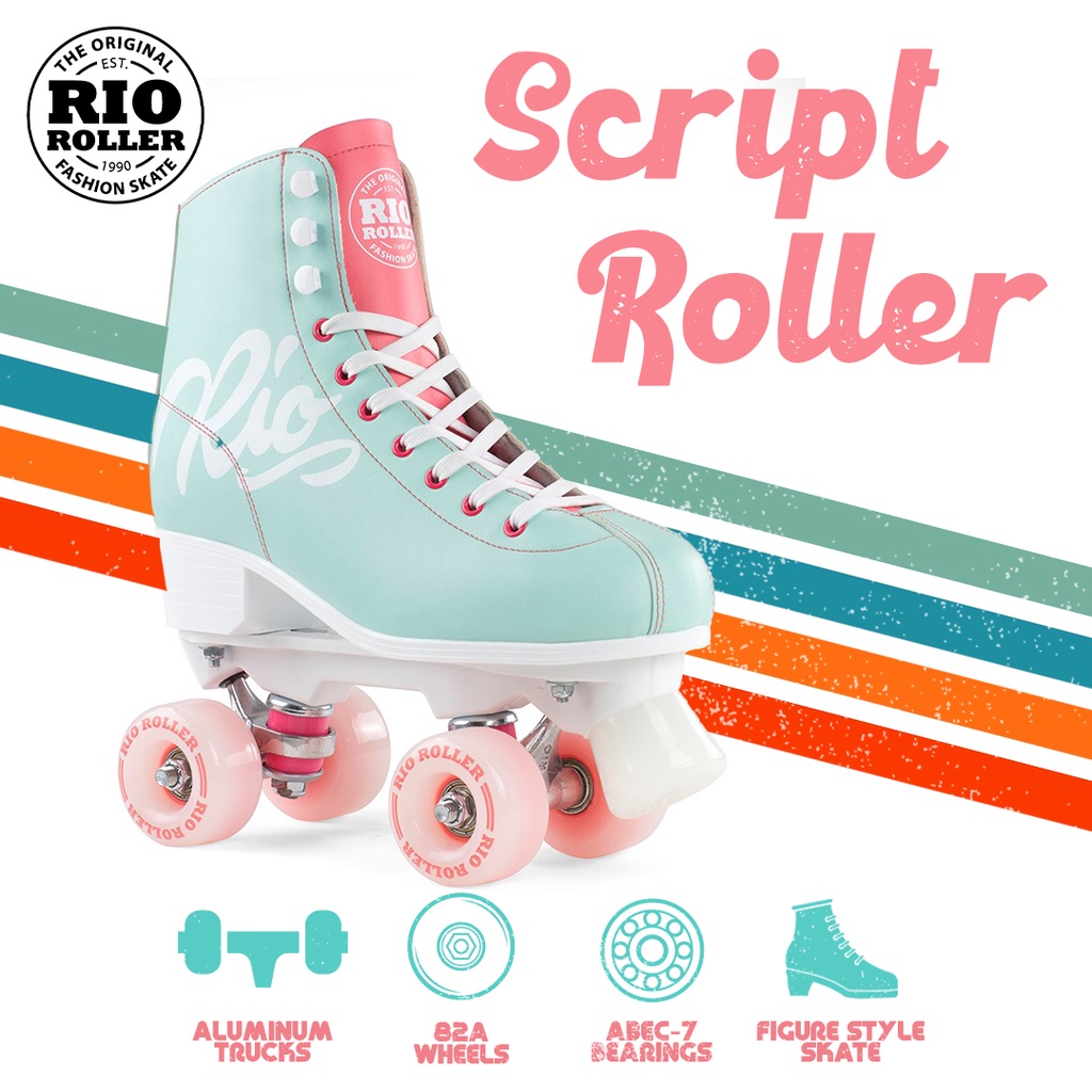 Rio Roller Script フィギュアスケート 21.5cm