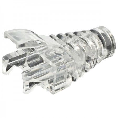 (20pcs) RJ45 Connector Boot transparent Rubber Boots Good Quality ...