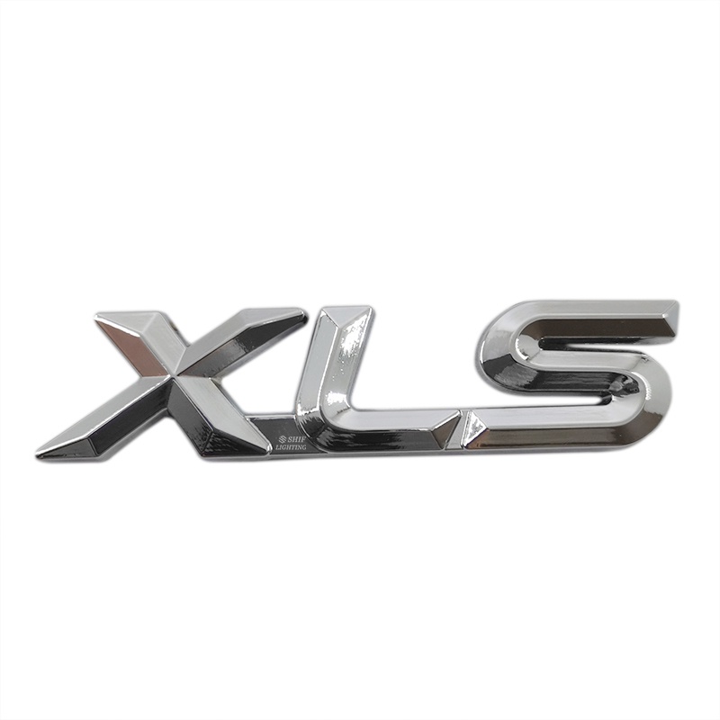 1 x Metal XLS Letter Car Auto Rear Trunk Lid Emblem Badge Sticker Decal ...