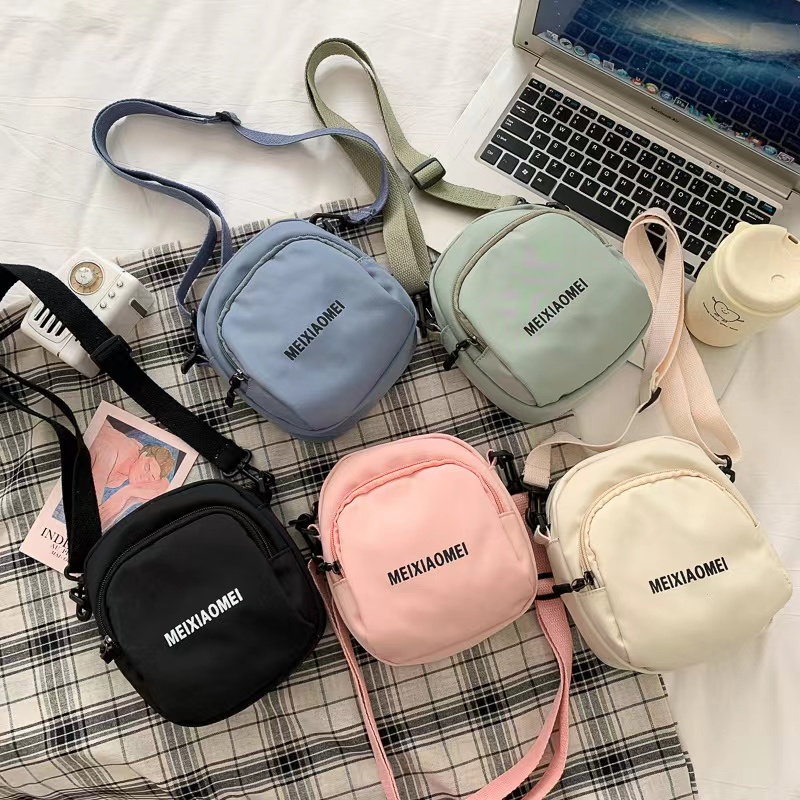 Simple Studio fashion Korean Cute Mini Square Shoulder Sling Bag good  quality