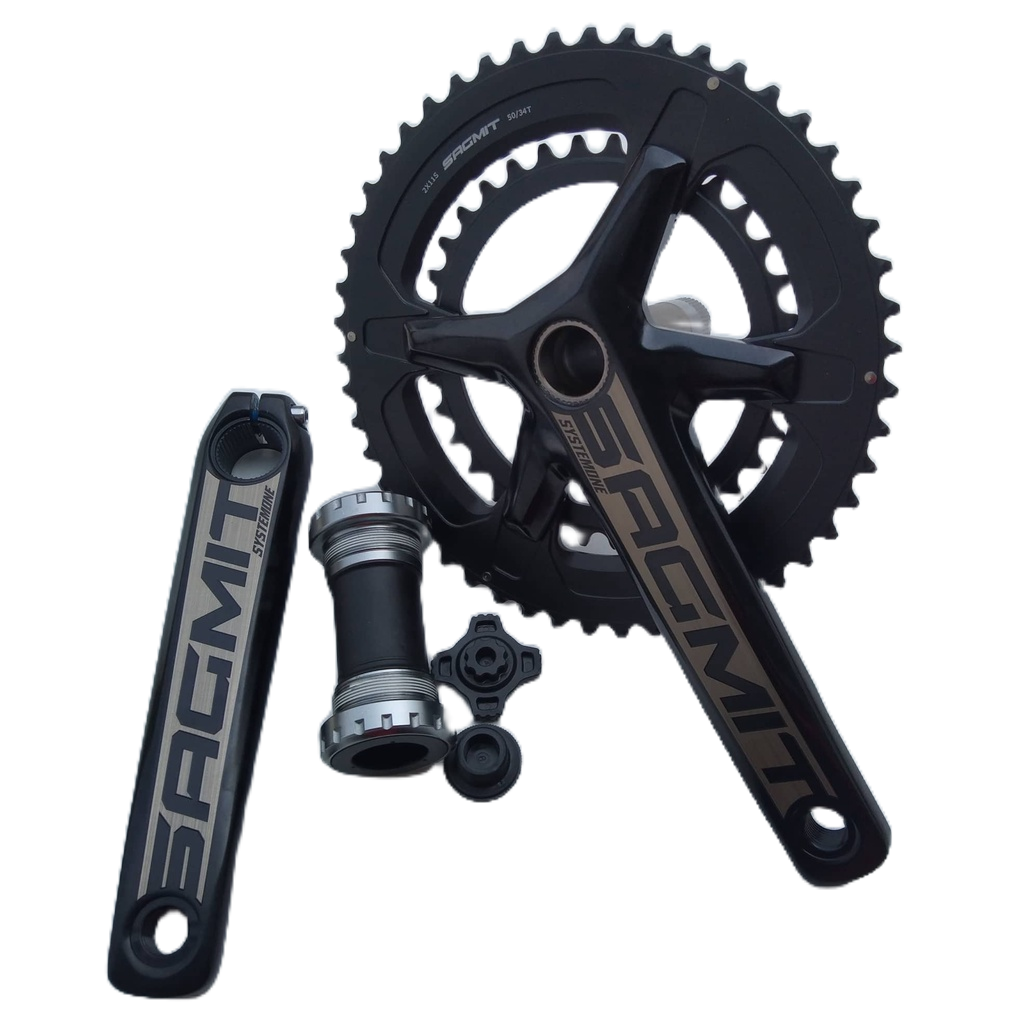 CHAINWHEEL SAGMIT ROAD SYSTEMONE V2 HOLLOW TECH COMPACT Shopee