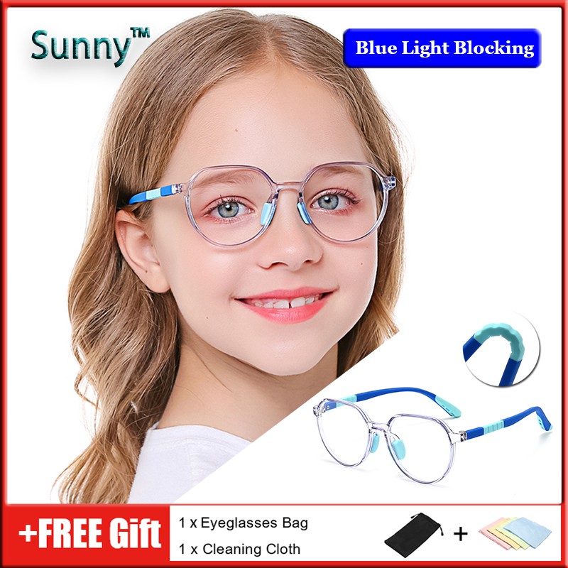 Anti Radiation Eye Glasses For Kids TR90 Children's Anti-blue