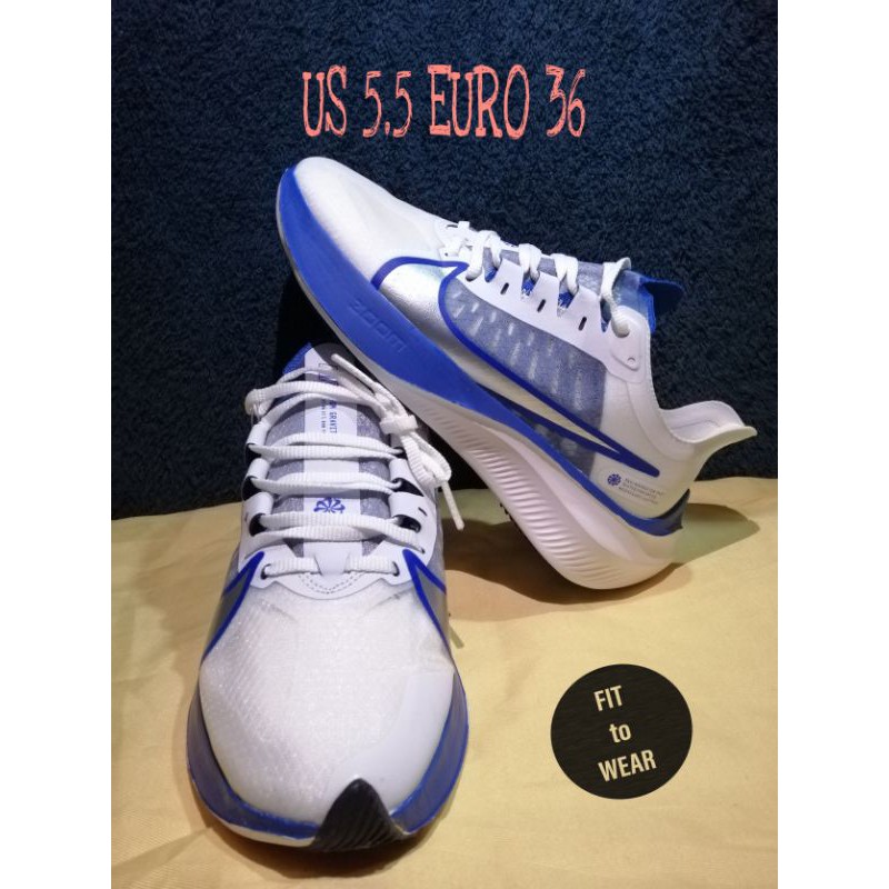 NIKE ZOOM GRAVITY White Blue Shopee Philippines