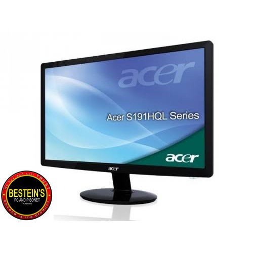 MONITOR, ACER MODEL S191HQL 18.5