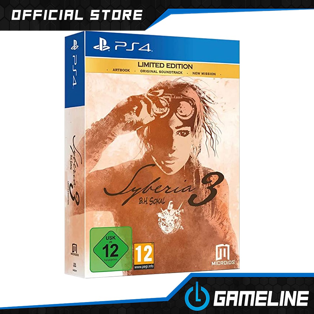 PS4 Syberia 3 Limited Edition (R2) | Shopee Philippines