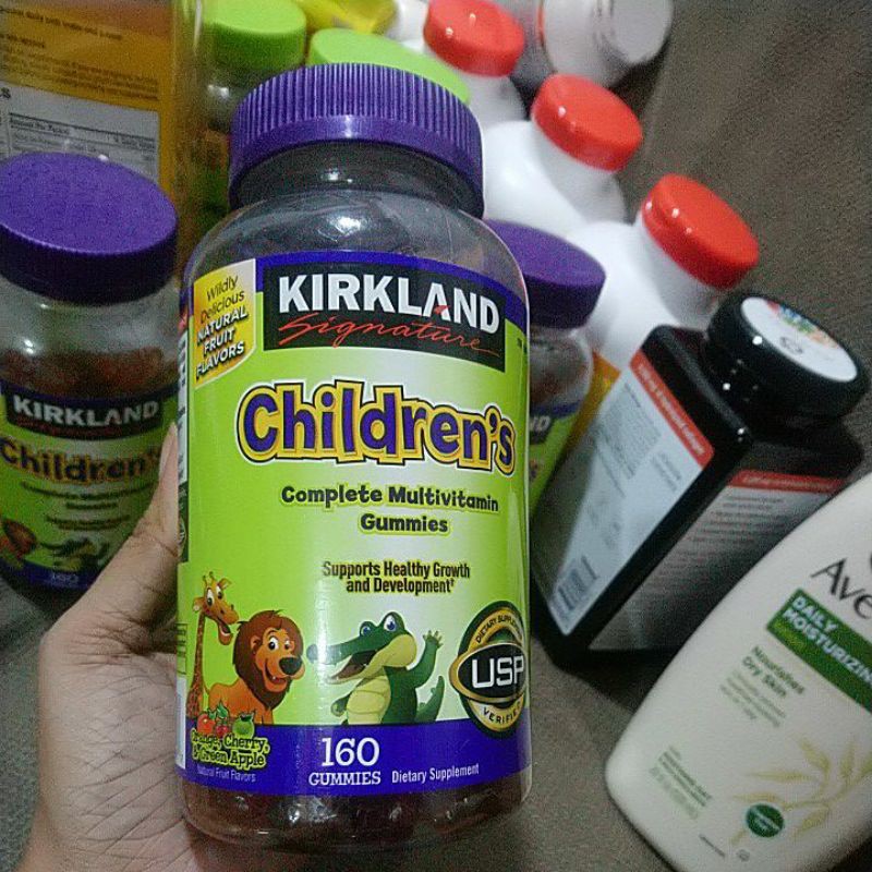 Kirkland Childrens Multivitamins160 gummies Shopee Philippines