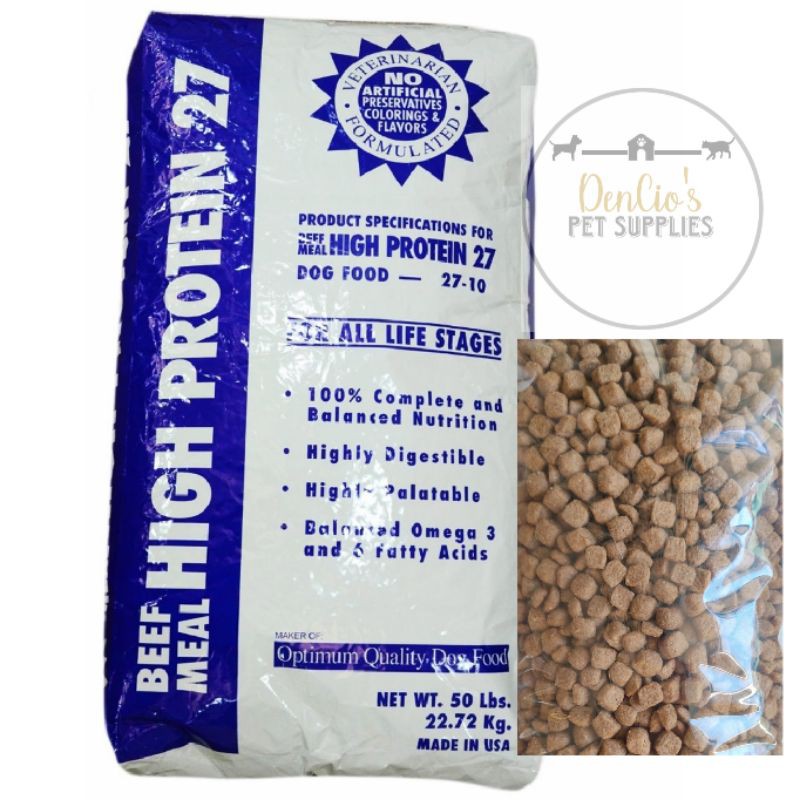 Optima High Protein 27 1kg Repacked Dog Dry Food Shopee