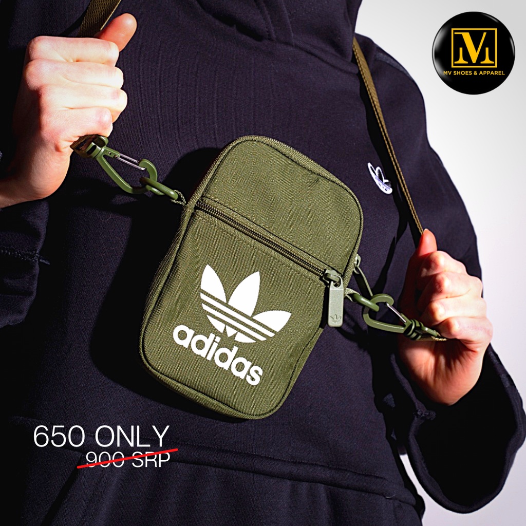 Adidas originals festival bag cheap trefoil