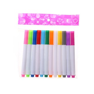 Crayola Easy-Erase 12-Color Whiteboard Watercolor Pen Washable Dry-Erase  Fine Line Markers 98-5912
