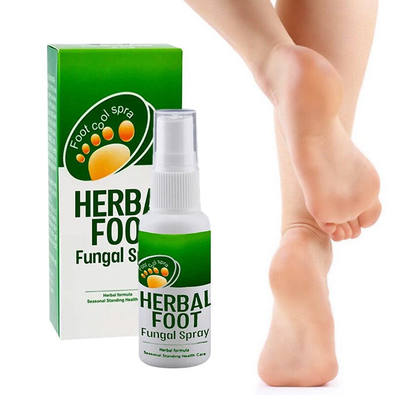 2024 Smelly feet spray fungus antibacterial herb foot spray water foot