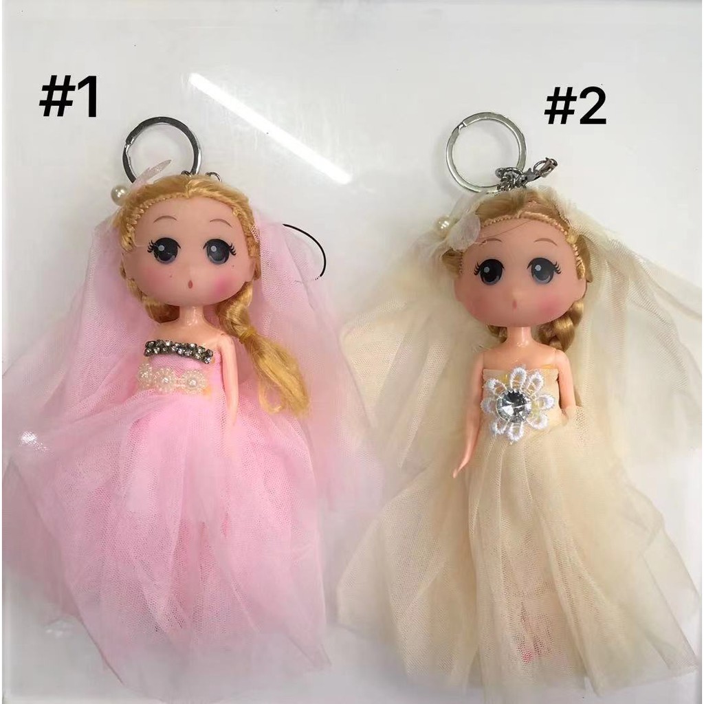 1pcs J&S Cute Doll Keychain Perfect For Kids Teens and Adults Toy