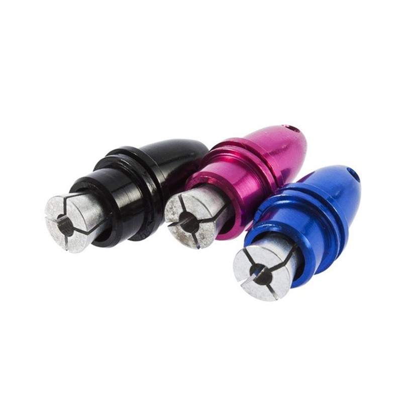 5 Adaptateurs D'hélice En Aluminium 3.17mm Pour Moteur Brushless RC - Connexion Type Bullet