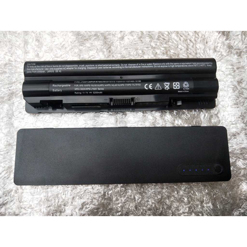 11.1V 5200MAH JWPHF Remplacement de la Batterie pour Dell XPS 15 L502X L501X L701X L702X L401X L402X